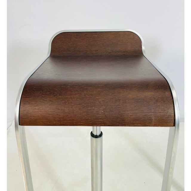 Brown Set of 4 “Lem” Counter/Bar Stools by Shin & Tomoko Azumi for LaPalma, Italy 2000 For Sale - Image 8 of 12