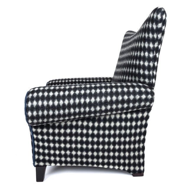 1970s Harlequin Club Chair For Sale - Image 4 of 8