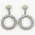 Gianfranco Ferre Crystal Jeweled Clip Earrings For Sale - Image 4 of 8