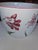 Charming Porcelain Cachepot made for the Metropolitan Museum of Art. Hand Painted tulips surround the piece.