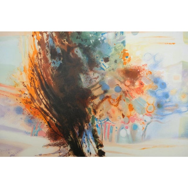 Daniel Gelis, Paysage de Provence, Lithograph For Sale - Image 4 of 7