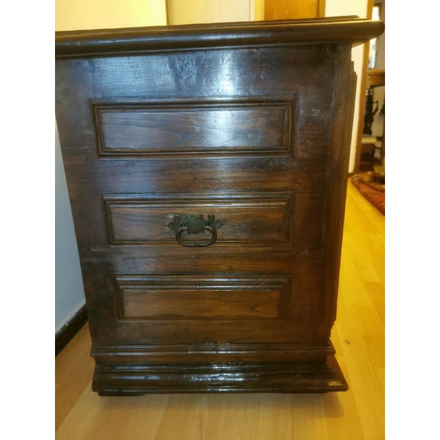 Vintage Wood Trunk, 1920s For Sale - Image 9 of 18