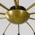 1950s Mid-Century Italian Modern Ten Lights Brass Sputnik Chandelier, 1950s For Sale - Image 5 of 17