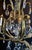Antique French Brass & Crystal Birdcage Chandelier – 5 Light For Sale - Image 9 of 17