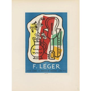 "Louis Carre" Lithograph After Fernand Leger C. 1959 For Sale