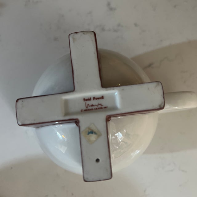 1980s Michael Graves for Swid Powell Post Modern Creamer ~ "Little Dripper" For Sale - Image 5 of 9