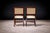 Wood Set of 2 Chairs in Caviuna wood & Leather, Forma, 1950s - Lot 176 For Sale - Image 7 of 12