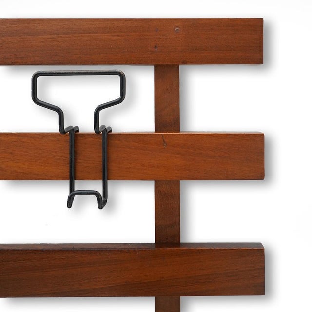Coat Hanger with Adjustable Hooks, 1960s For Sale - Image 9 of 13