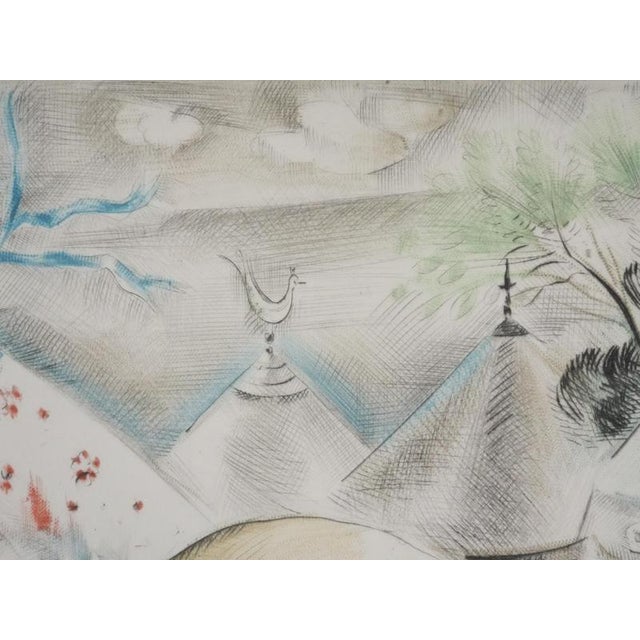 Mily Possoz, The Funfair, Original Signed Engraving For Sale - Image 10 of 12