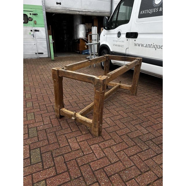 English Light Oak Refectory Dining Table For Sale - Image 18 of 18