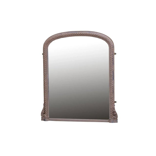 19th Century Painted Wall Mirror For Sale - Image 10 of 10