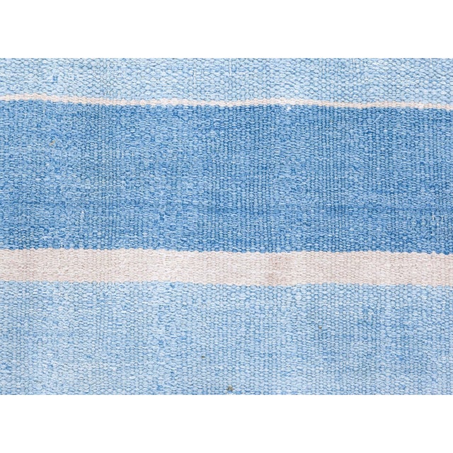 Mid 20th Century Vintage Indian Dhurrie Rug Doris Leslie Blau For Sale - Image 5 of 9