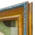 Contemporary Abstract Color-Block Oil Painting in Vintage Frame For Sale In New York - Image 6 of 6