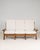 Brutalist Oak Upholstered Sofa, Antique, Belgium, Circa 1970 For Sale - Image 14 of 16