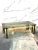 Wonderful coffee table made of gilt metal and plastic material, ochre glass top, produced in 1970s, Italian manufacture....