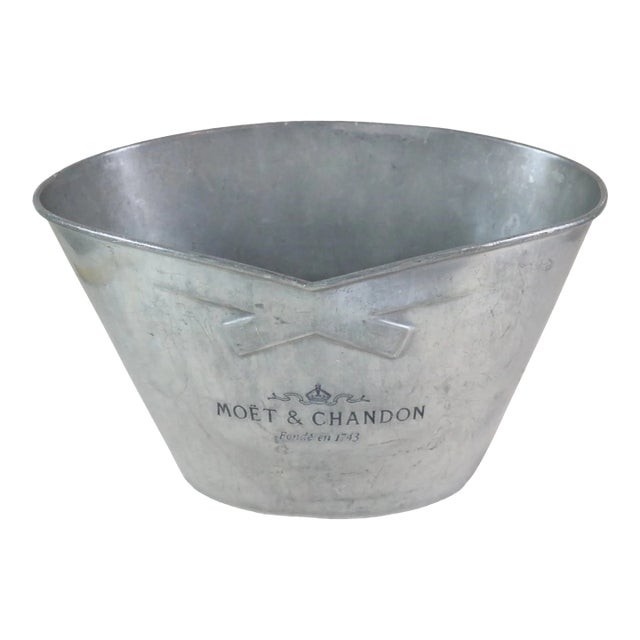 Mid 20th Century Moet & Chandon Double Champagne Bucket For Sale