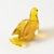 Yellow and Gold Glass Bird Figurine from Murano, 1960s For Sale - Image 6 of 11