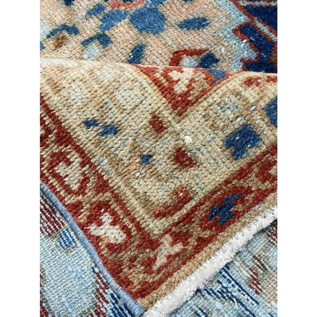 Traditional 1950s Old Vintage Persian Bakhtiari Area Rug 4x6 For Sale - Image 3 of 12