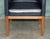 Dice Armchairs in Walnut and Black Leather by David Linley for Viscount, Set of 2 For Sale - Image 4 of 18