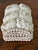 Late 20th Century White Scallop Shell Rosette Covered Box For Sale - Image 6 of 9