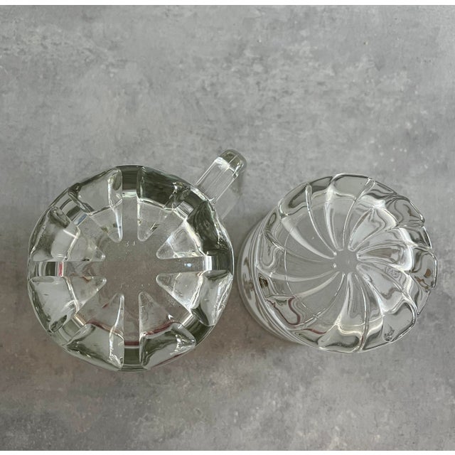 Transparent 1960s Italian Hollywood Regency Style Personal Ice Bucket and Matching Pitcher Set- 2 Pieces For Sale - Image 8 of 8