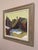 Mid 20th Century Mid-Century Modern 'Houses in Snow' Vintage Street Scene Oil Painting by Finnish Artist Paavo Airola (1918 – 1983), Framed For Sale - Image 5 of 13