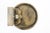 Brutalist front door handle Bronze-colored cast aluminum New and unused Old stock No pre-drilled holes are present on the...
