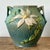 Vintage Boho Roseville Green Vase For Sale In West Palm - Image 6 of 11