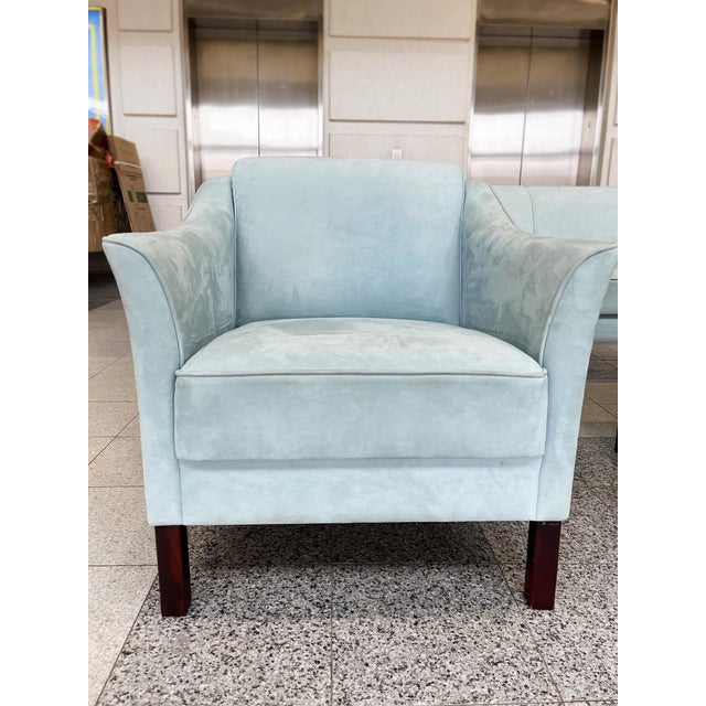 1960s Danish Modern Suite of Sofas & Armchairs- A Set of 4 For Sale - Image 14 of 18