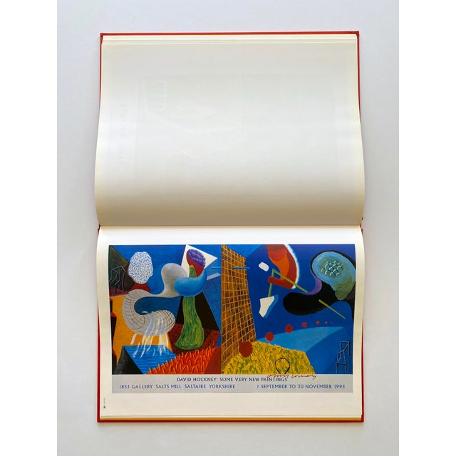 " David Hockney : Poster Art " Vintage 1995 First Edition Extra Large Hardcover Pop Art Book For Sale - Image 17 of 18