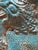 Turquoise Ceiling Medallion Tile Framed XLG Turquoise For Sale - Image 8 of 11