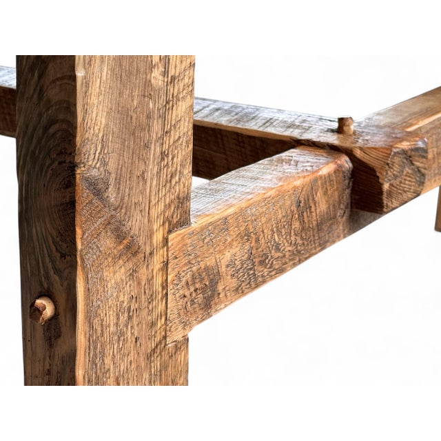 Not Yet Made - Made To Order French Farmhouse Dining Table – Reclaimed Wood - 72" For Sale - Image 5 of 9