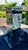 Contemporary Custom Italian Postmodern Verde Alpi Marble Display Pedestal With Rotating Stone Top For Sale - Image 3 of 8
