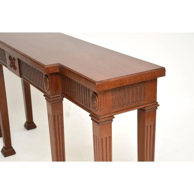 Large Georgian Style Console Table, 1930 For Sale - Image 10 of 11