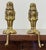 Vintage pair of brass nutcracker stocking hooks. Whimsical and classic with great detail. Patina.