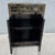 Mid 20th Century Vintage Chinese Black Lacquered Hand Painted Cabinet For Sale - Image 5 of 11