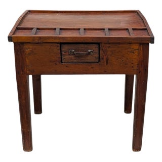 Mid-Century Rustic Italian Workbench For Sale