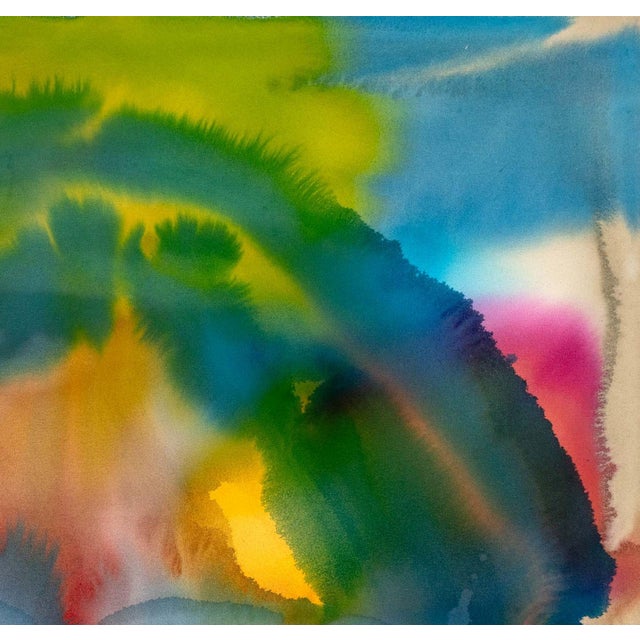 Contemporary Liz Markus "Electrom" Acrylic, 2022 For Sale - Image 3 of 7