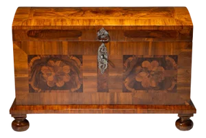 Mid-18th Century Lidded Chest, North German