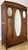 French Wardrobe in Oak with Mirror For Sale - Image 4 of 13