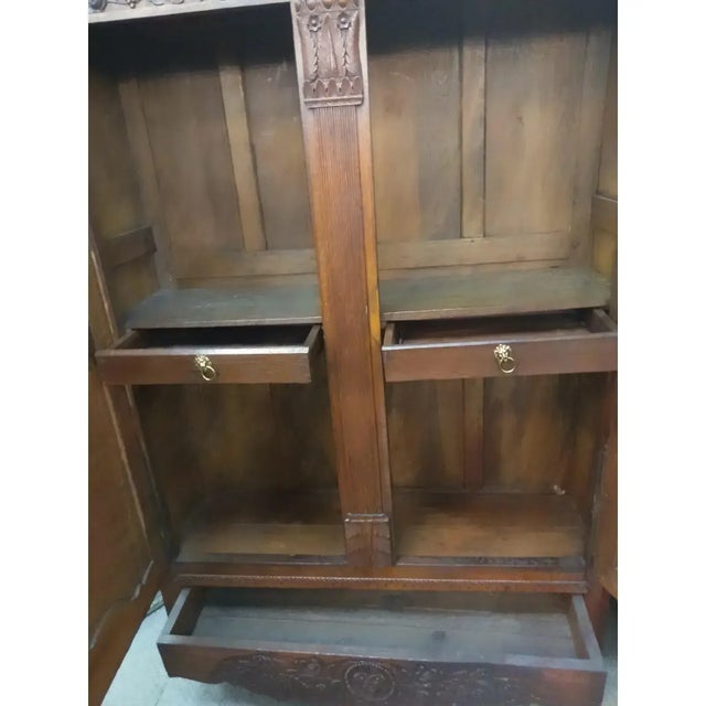 French Antique French Normandy Armoire For Sale - Image 3 of 10