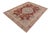 Shabby Chic Shabby Chic Vintage Red/Tan Wool Rug - 10'3'' X 13'7'' For Sale - Image 3 of 10