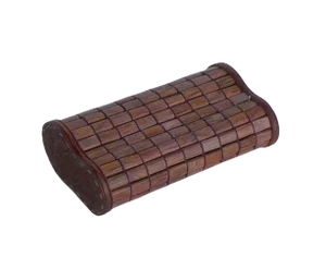 Chinese Huanghuali Rosewood Tile Pillow