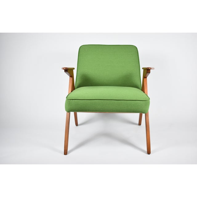 1960s Bunny Armchair in Green Fabric, 1960s For Sale - Image 5 of 18