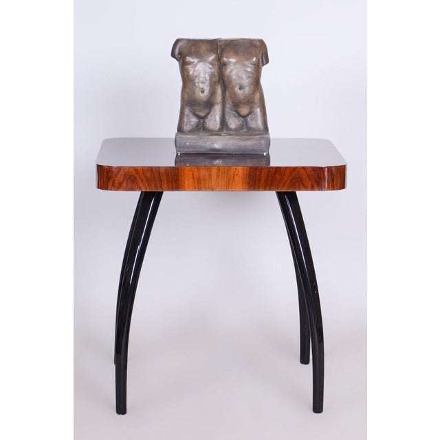 Art Deco Sculpture of Gemini in Bronze, Czech, 1920s For Sale - Image 6 of 8