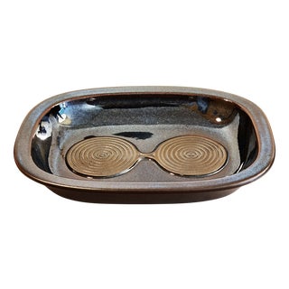 Stoneware Dish by Einar Johansen for Søholm Stentoj, Denmark, 1960s For Sale