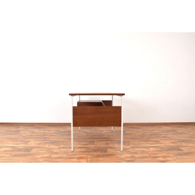 Mid-Century Modern Danish Teak Desk, 1970s For Sale - Image 9 of 18
