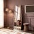 An undulating gilded frame and beveled mirror edge give the Candice Dressing Room Mirror a feminine, glamorous look. Sure...