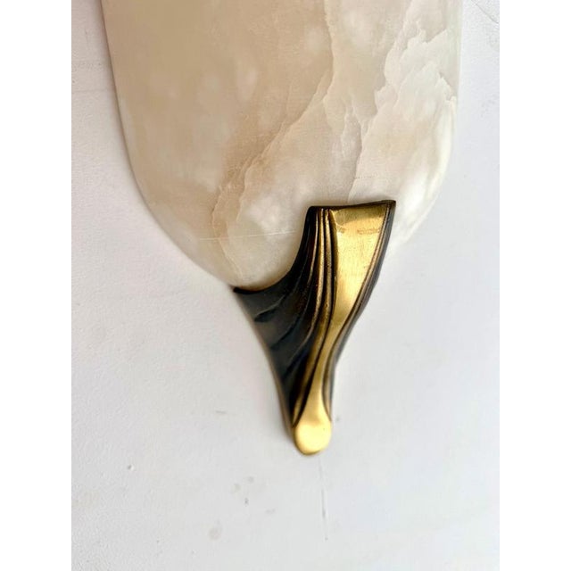 Vintage Art Deco Wall Lights, 1970, Set of 4 For Sale - Image 3 of 9