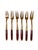 Vintage Rosewood and Brass Flatware - 43 Piece For Sale In Phoenix - Image 6 of 9